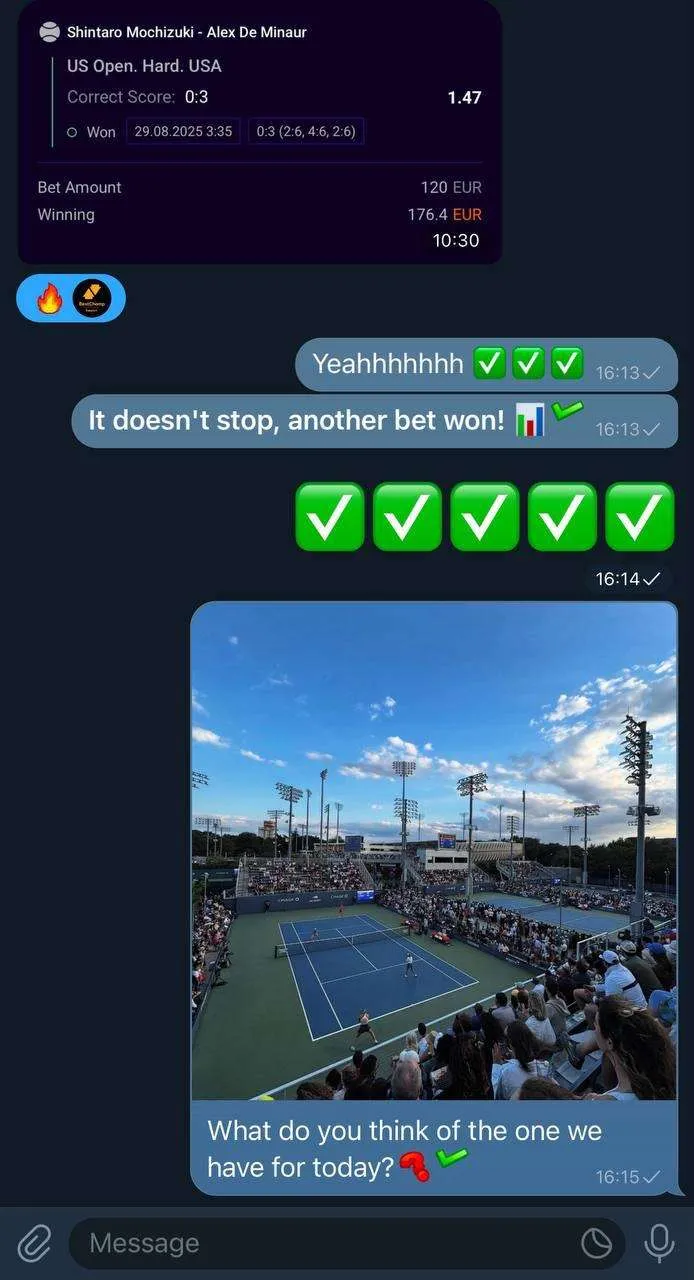BetSwiss member result